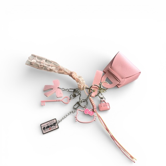 Hello Kitty Pink Keychain Accessory - Picture 1 of 2